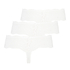 Florence 3-pack boxer thongs, White
