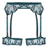 Olivia Suspenderbelt, Blue