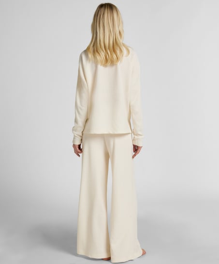 Pant Waffle Tracey, White