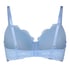 Marine Padded Underwired Bra, Blue