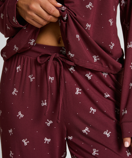 Essential Jersey Pants, Red