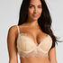 Emilia Padded Underwired Push-Up Bra, Yellow