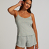Cotton cami, Green