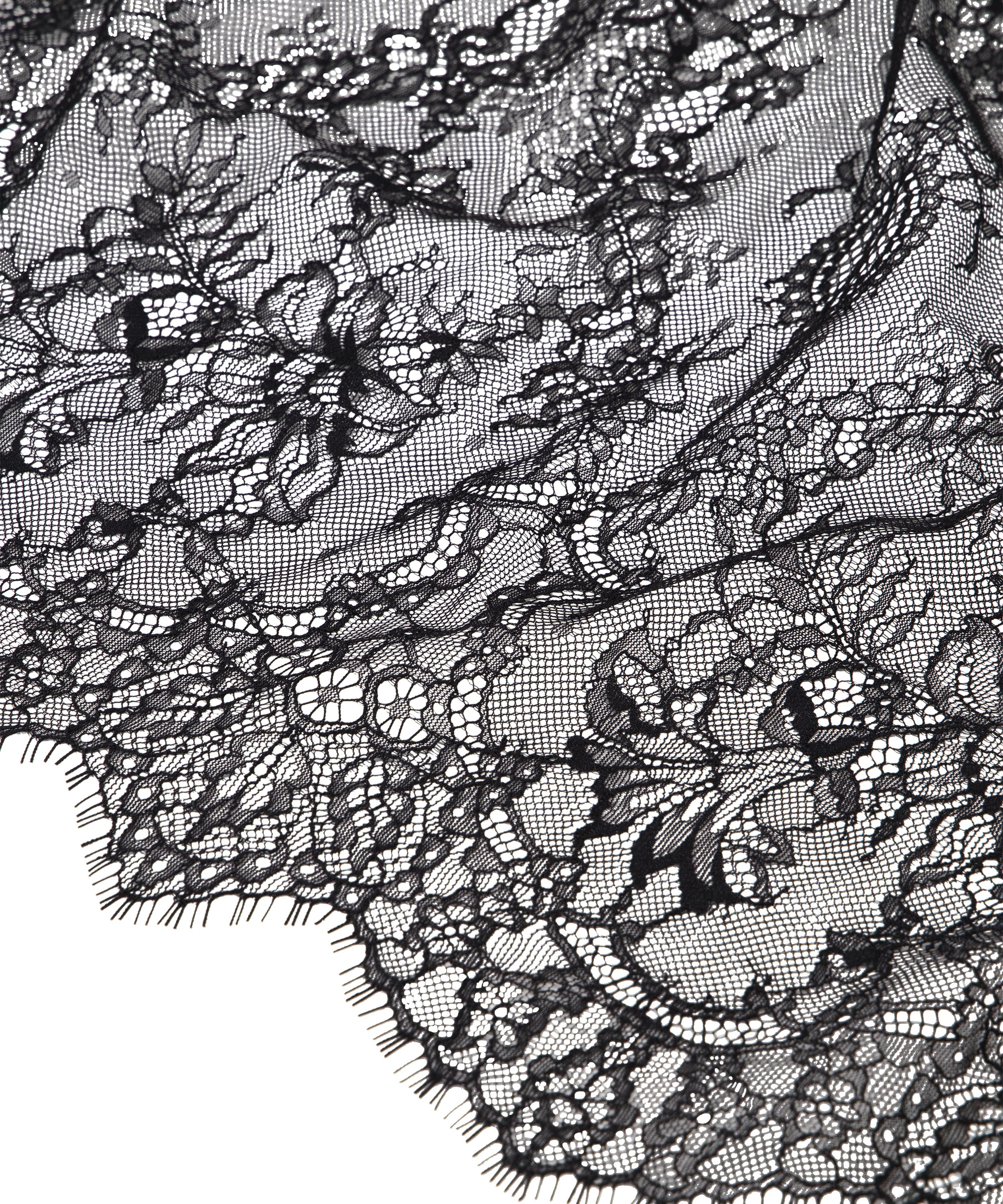 Melisande Slip dress, Black, main