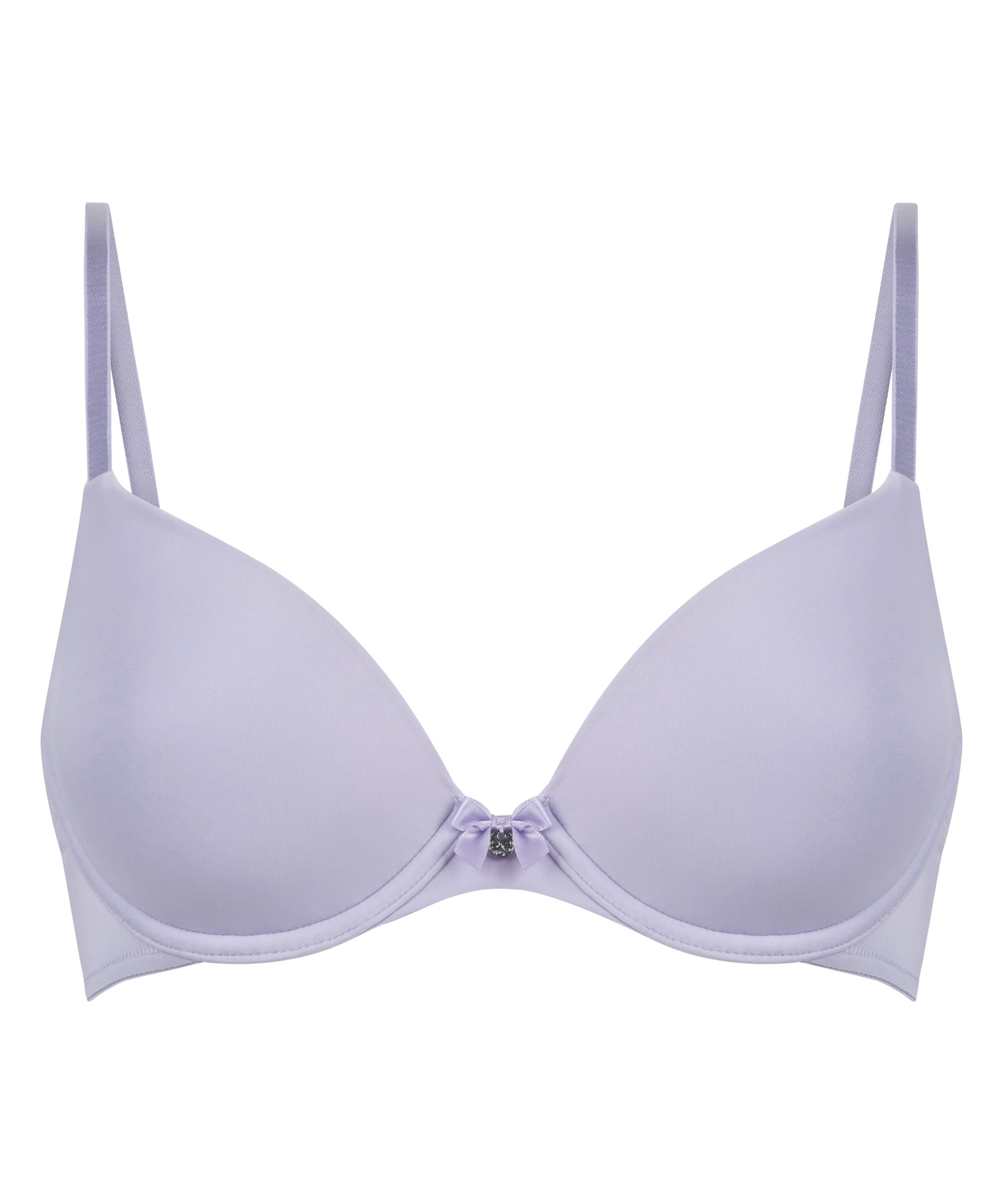 Plunge Padded Underwired Bra, Purple
