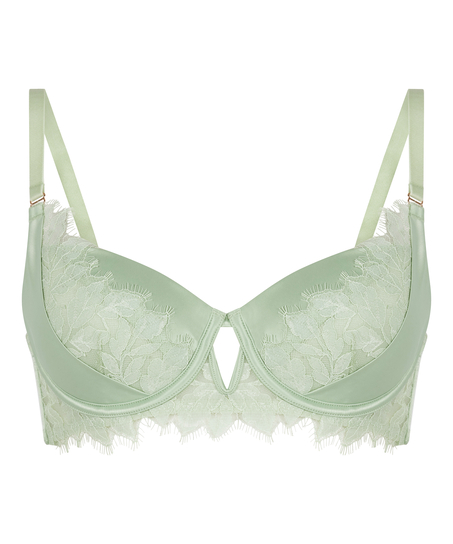 Malou Padded Underwired Bra, Green