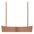 Smooth Triangle Bralette, Brown