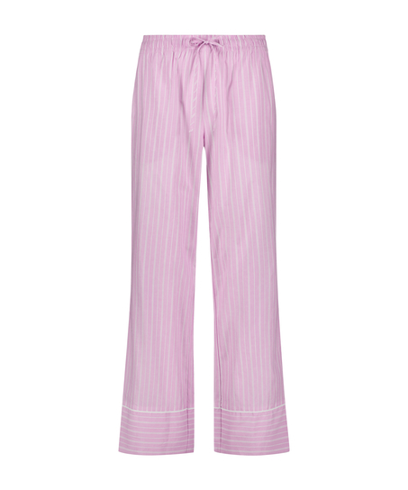 Cotton Pyjama Pants, Pink
