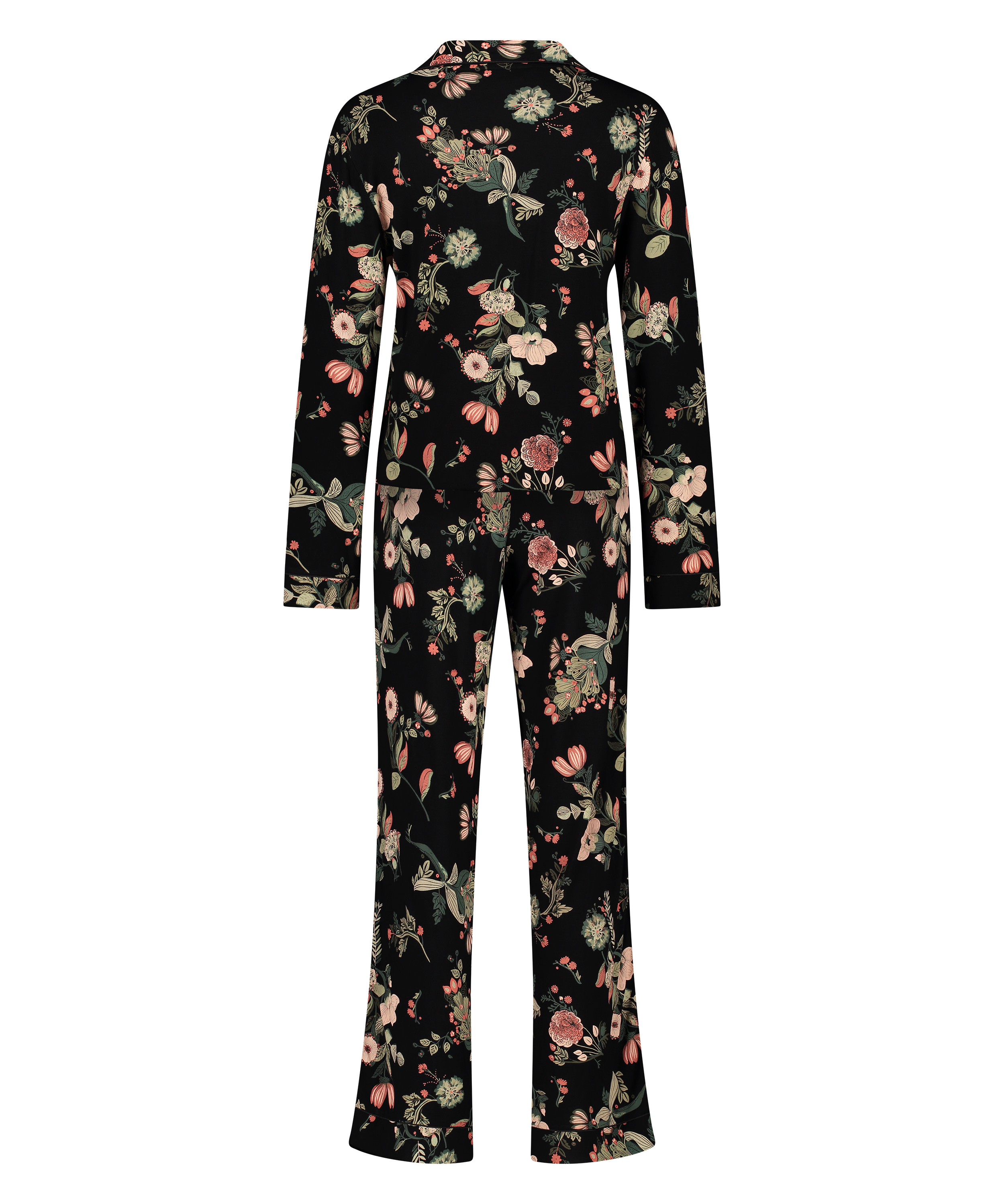 Pajama Set, Black, main