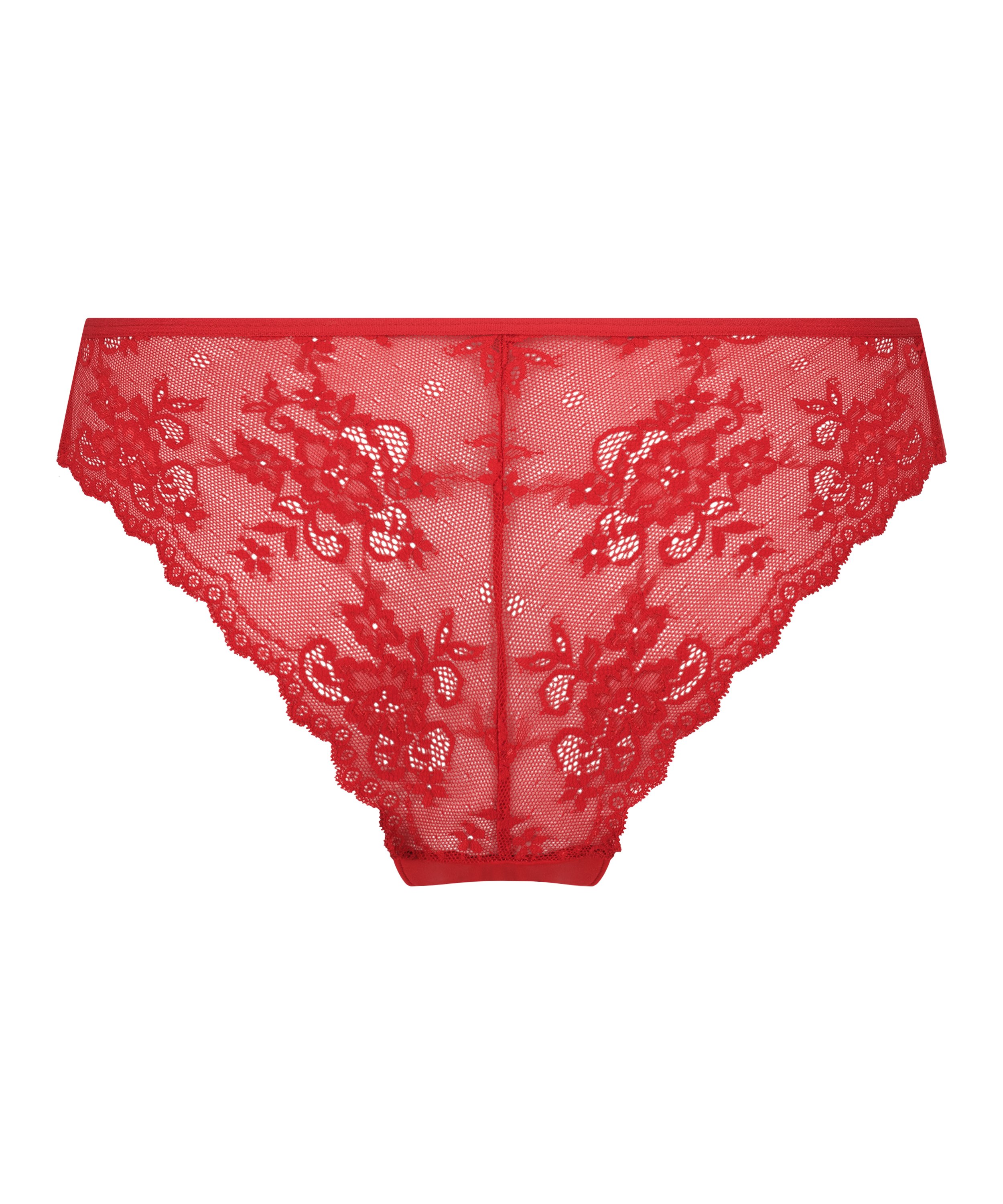 Invisible Lace Back Brazilian, Red, main
