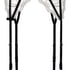 Agnes Suspender, White