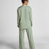 Satin Trousers, Green