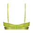 Sable Non-Padded Longline Underwired Bra, Green