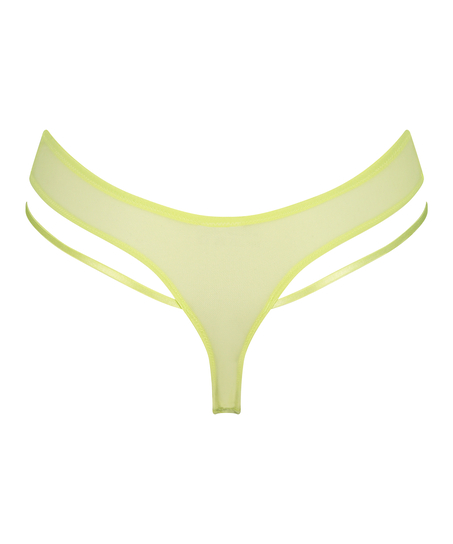 Blaise High Leg Thong, Green