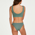 Seamless high leg brazilian, Green