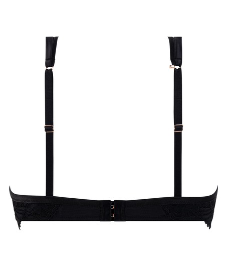 Poppy Non-Padded Underwired Bra, Black