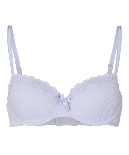 Lola Padded Underwired Bra, Purple