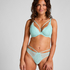 Ashley Padded Underwired Bra, Blue