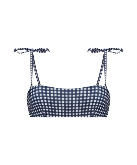 Seychelles Bikini Crop Top, Blue