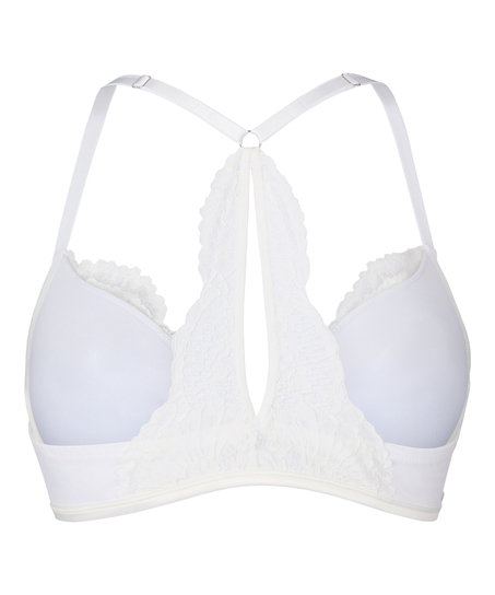 Whitney Padded Underwired Push-Up Bra, White