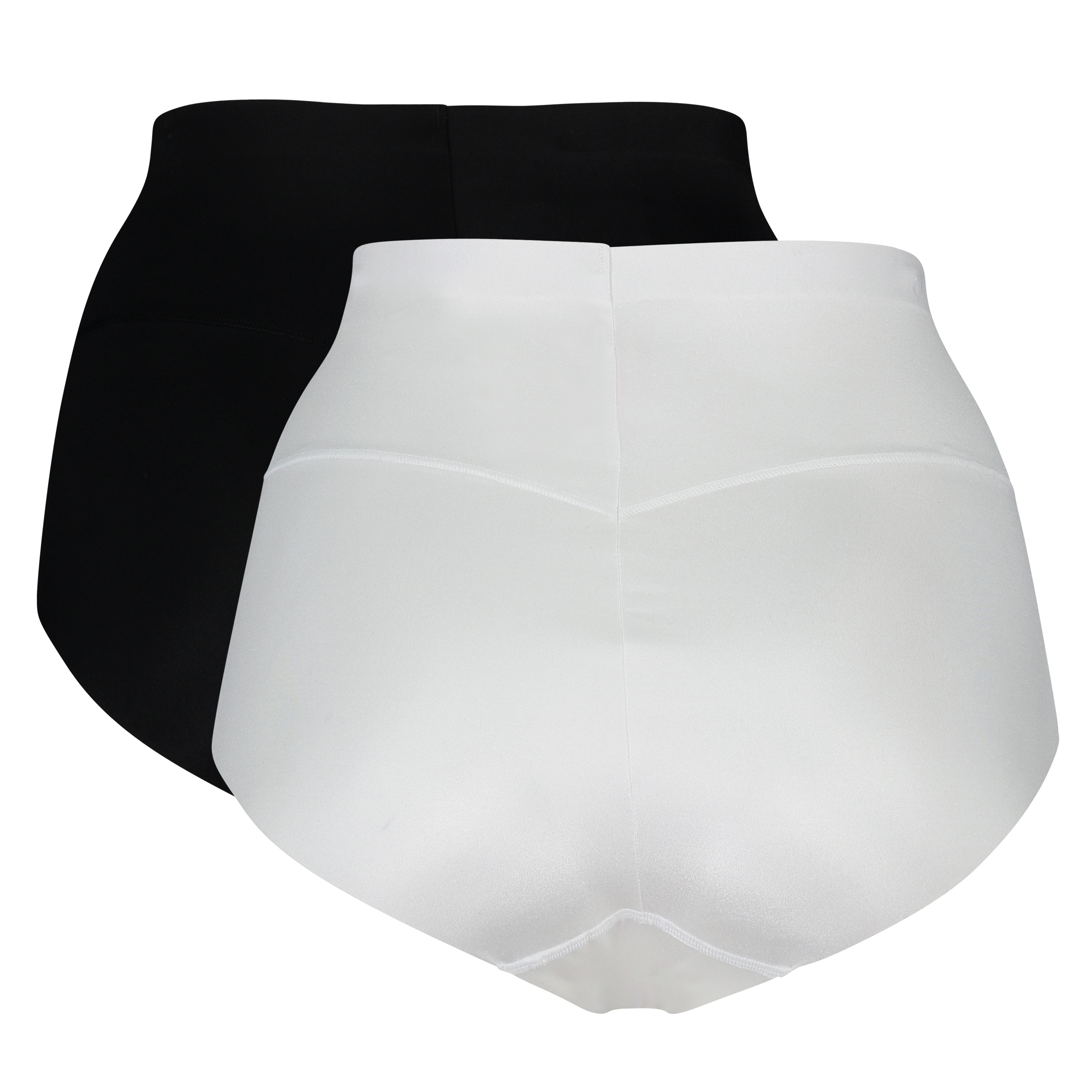 2-Pack Smoothing shaping brief - Level 1, White, main