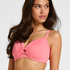 Luxe Non-Padded Underwired Bikini Top, Pink