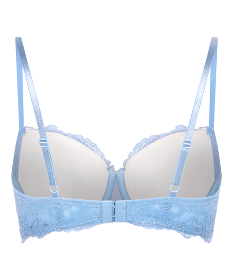 Marine Padded Underwired Bra, Blue