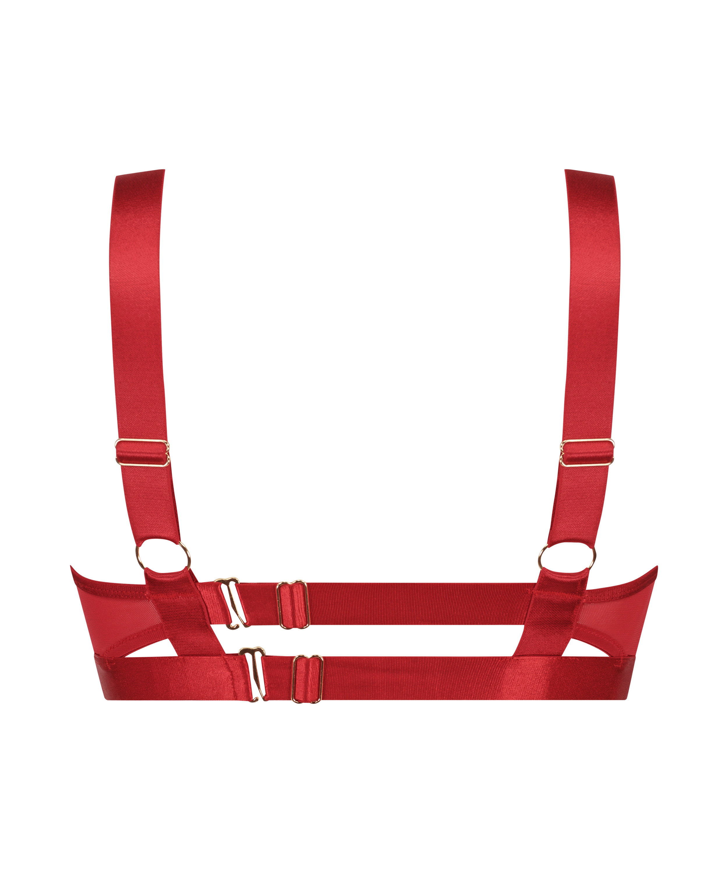 Aurelia Non-Padded Underwired Bra, Red, main