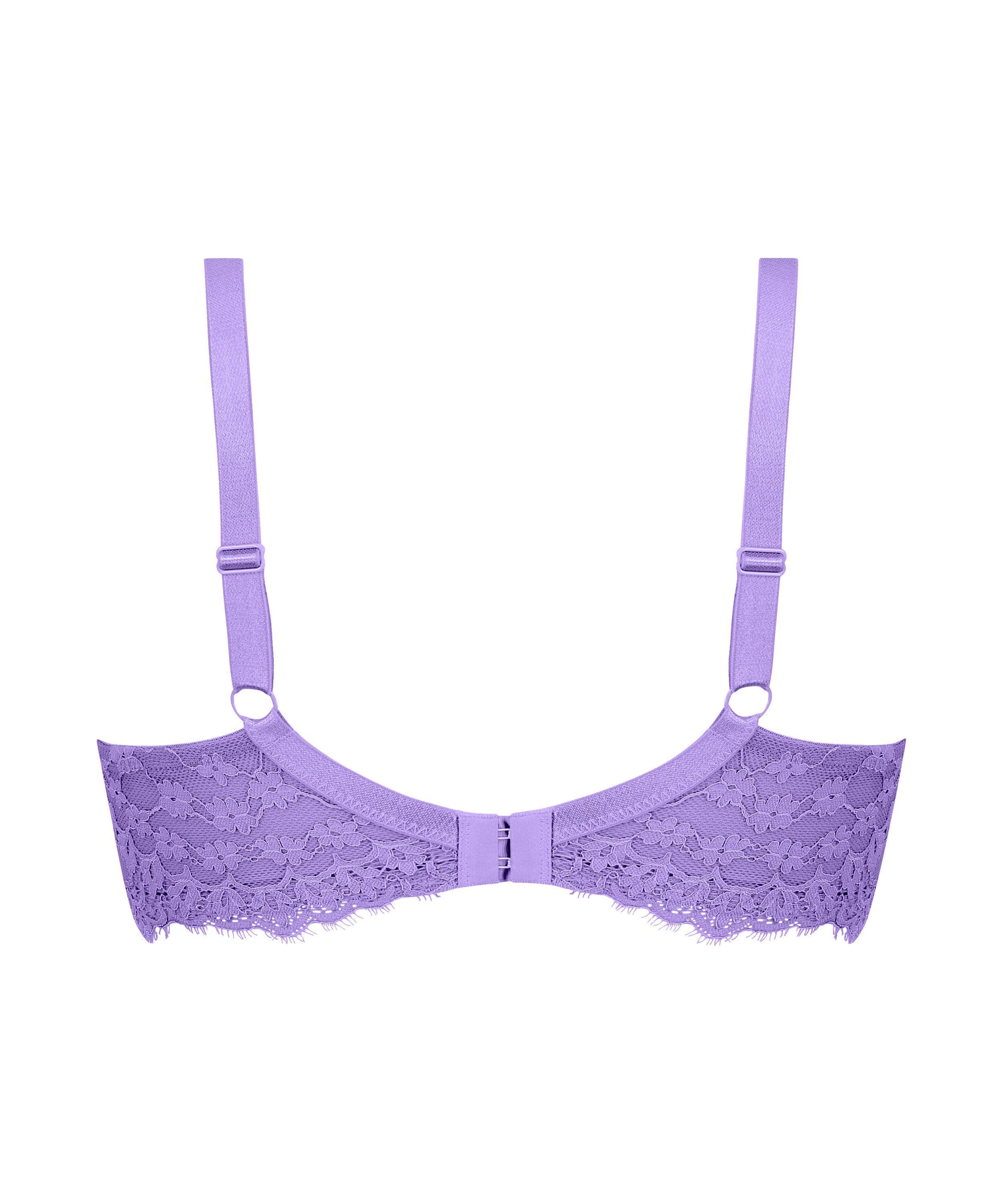 Daisy Non-Padded Underwired Bra, Purple, main