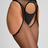 Private Tights Open Bum, Black