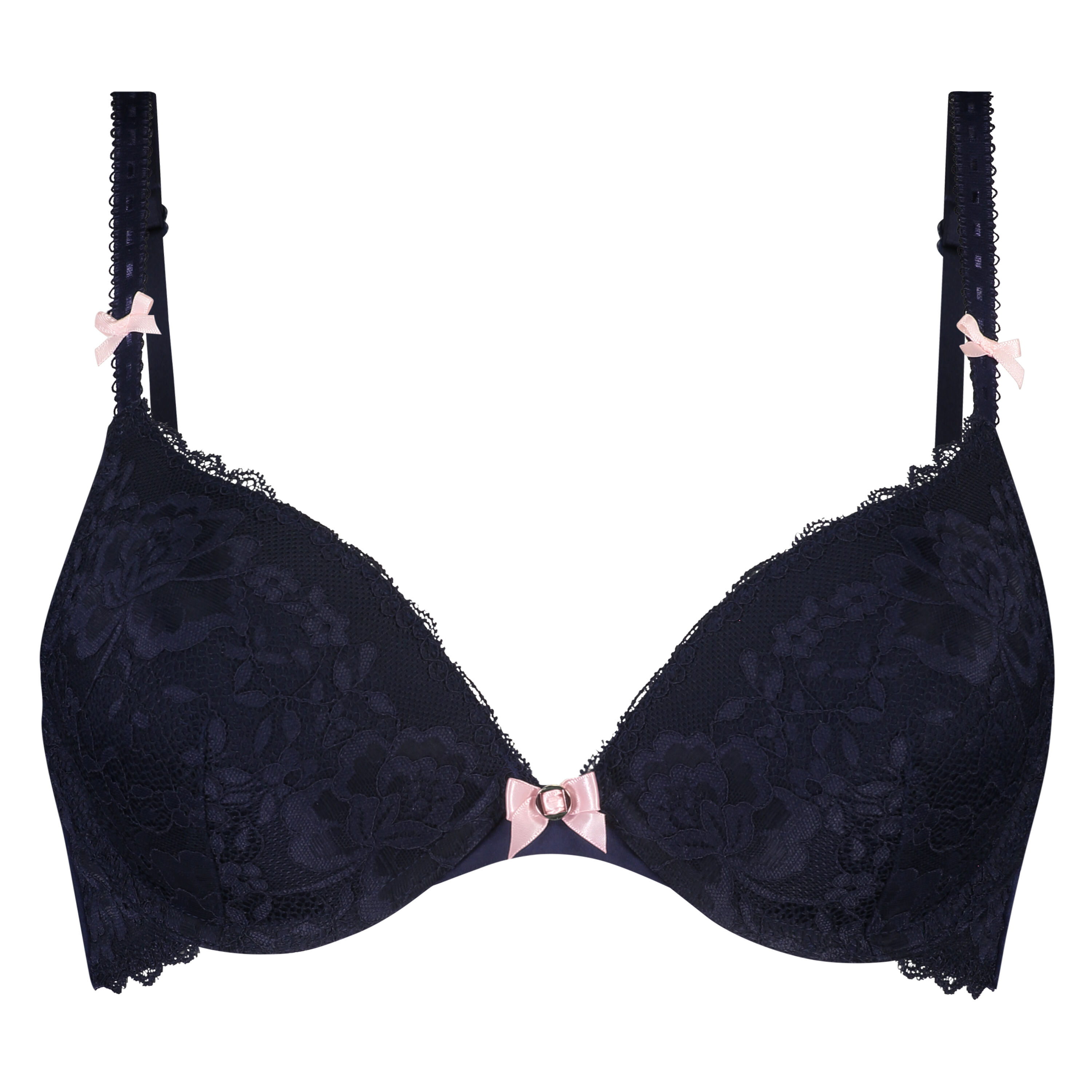 Maya Padded Underwired Push-Up Bra, Blue