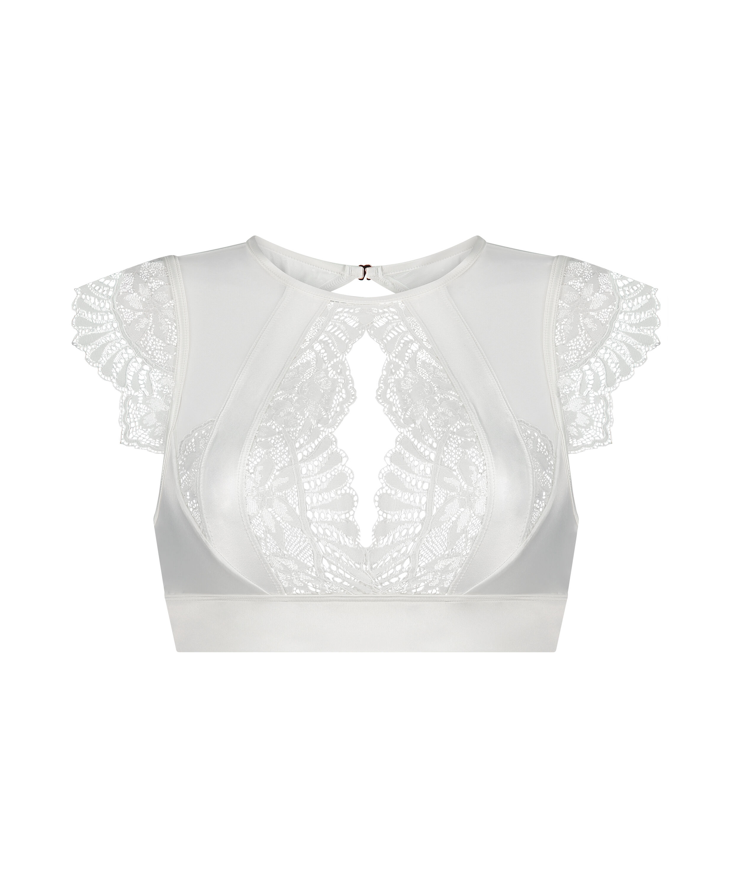 Indigo Bralette, White