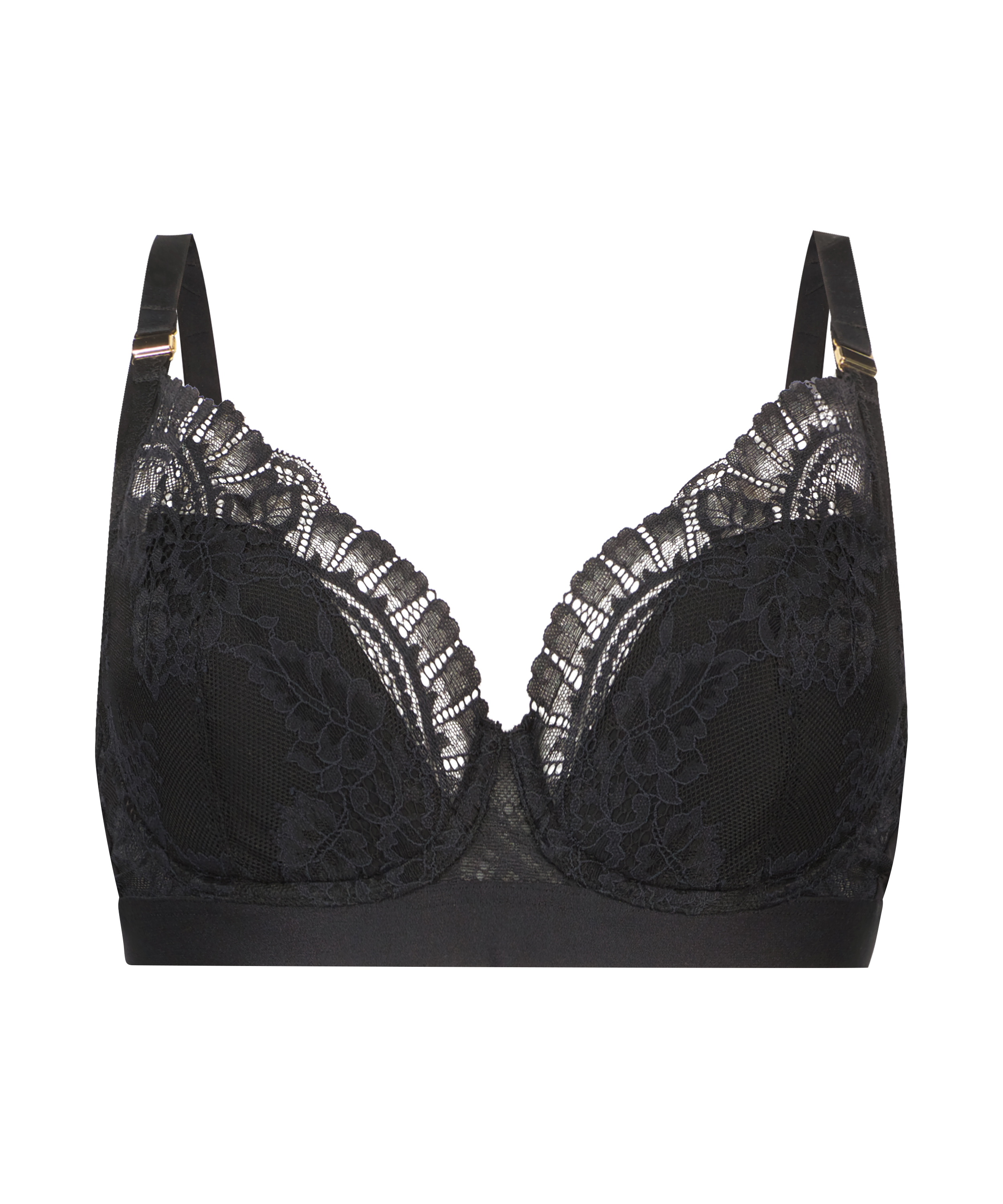 Adelaide Padded Nursing Bra, Black, main