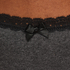 Cotton thong, Gray