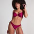 Marrakech Padded Underwired Bikini Top, Red