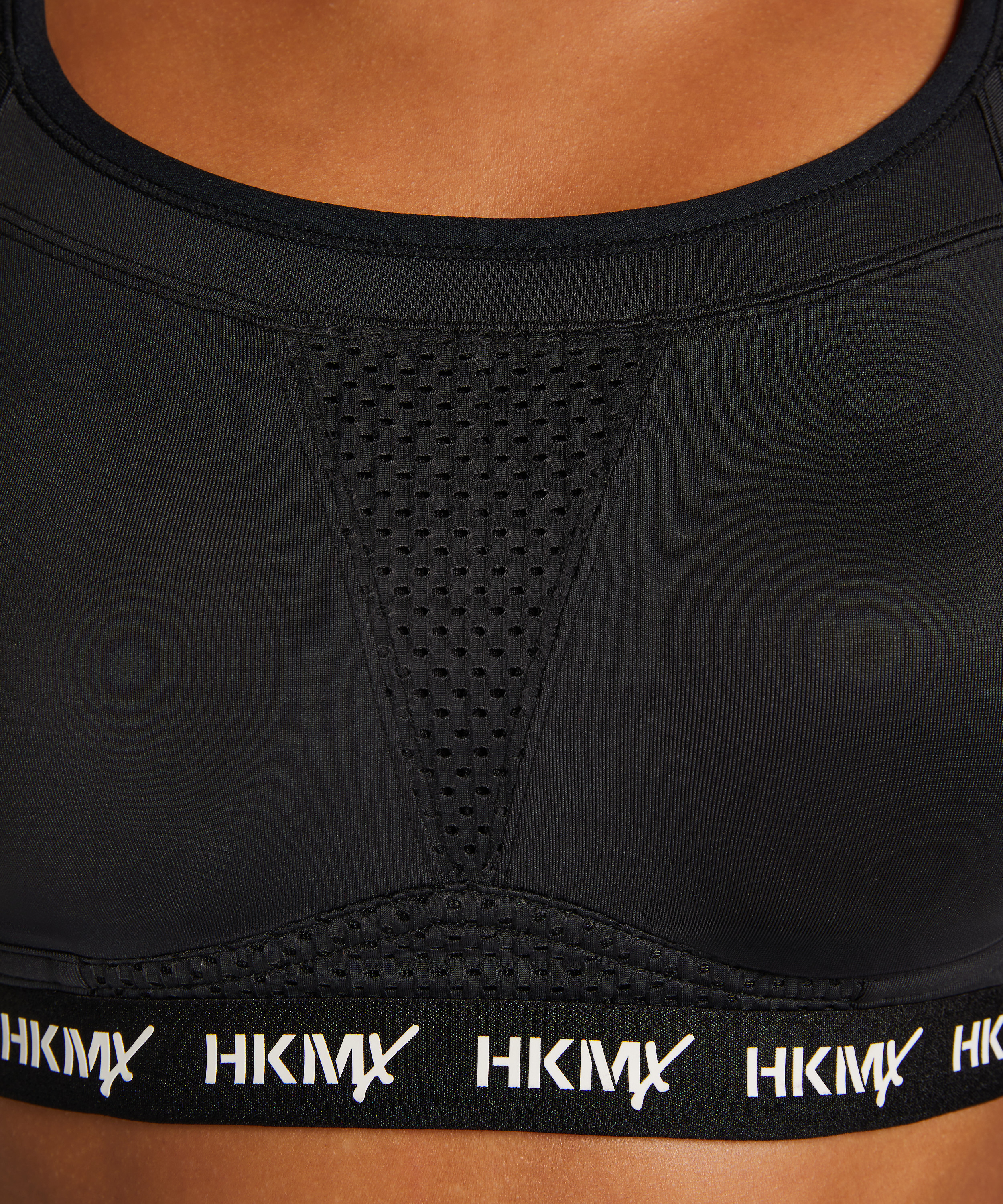 HKMX Sports bra The Elite Level 3, Black, main