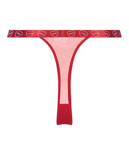 Kiss Thong, Red