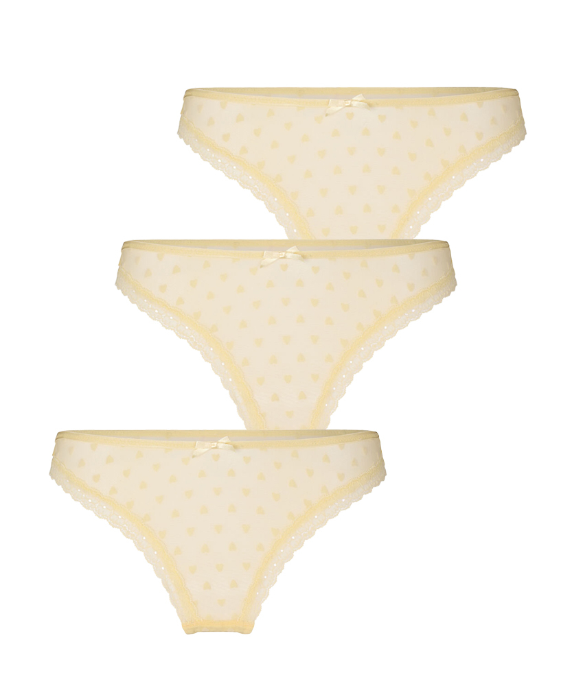 3-Pack Thong Phoebe, Pink, main