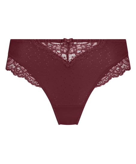 Sophie high knickers, Red
