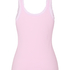 Singlet Rib Jersey Lace, Pink