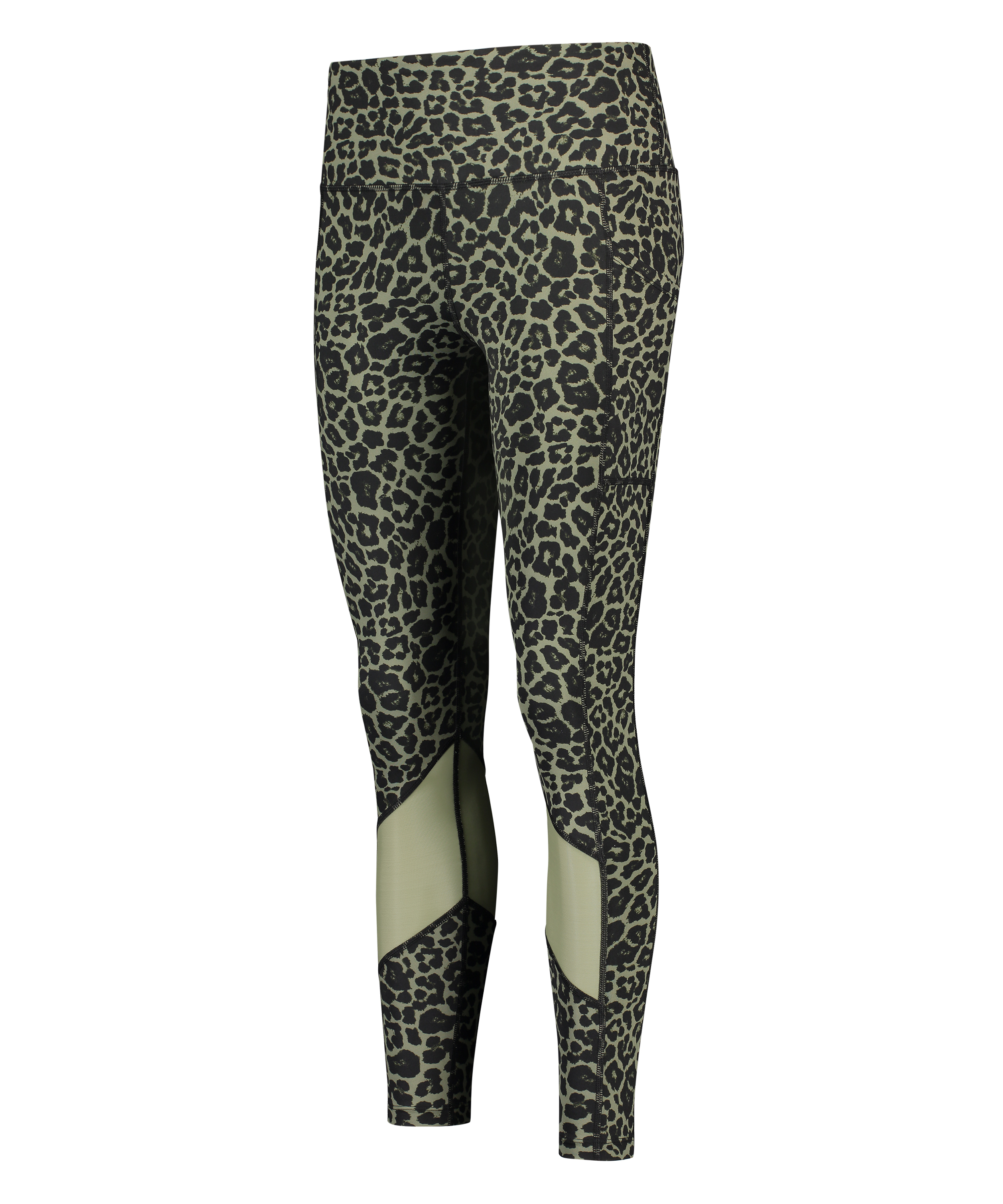 Nike Training Dri-FIT One Tight Glitter Leopard Pack leggings in