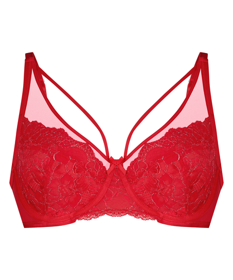 Annie Non-Padded Underwired Bra, Red
