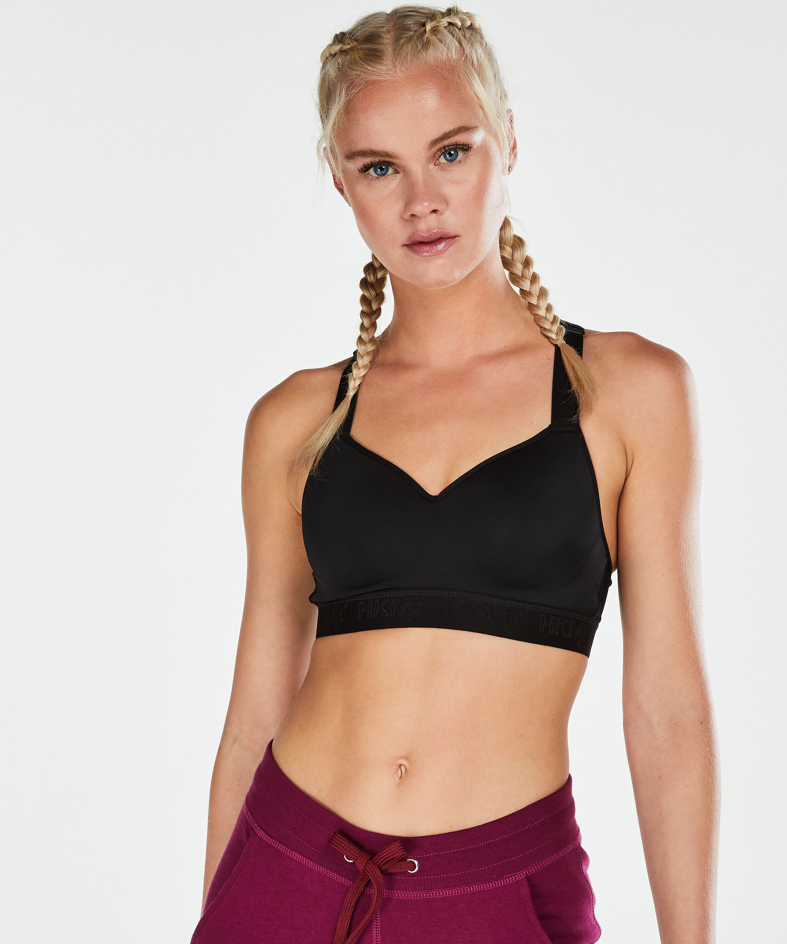 HKMX Sports bra The All Star Level 2, Black