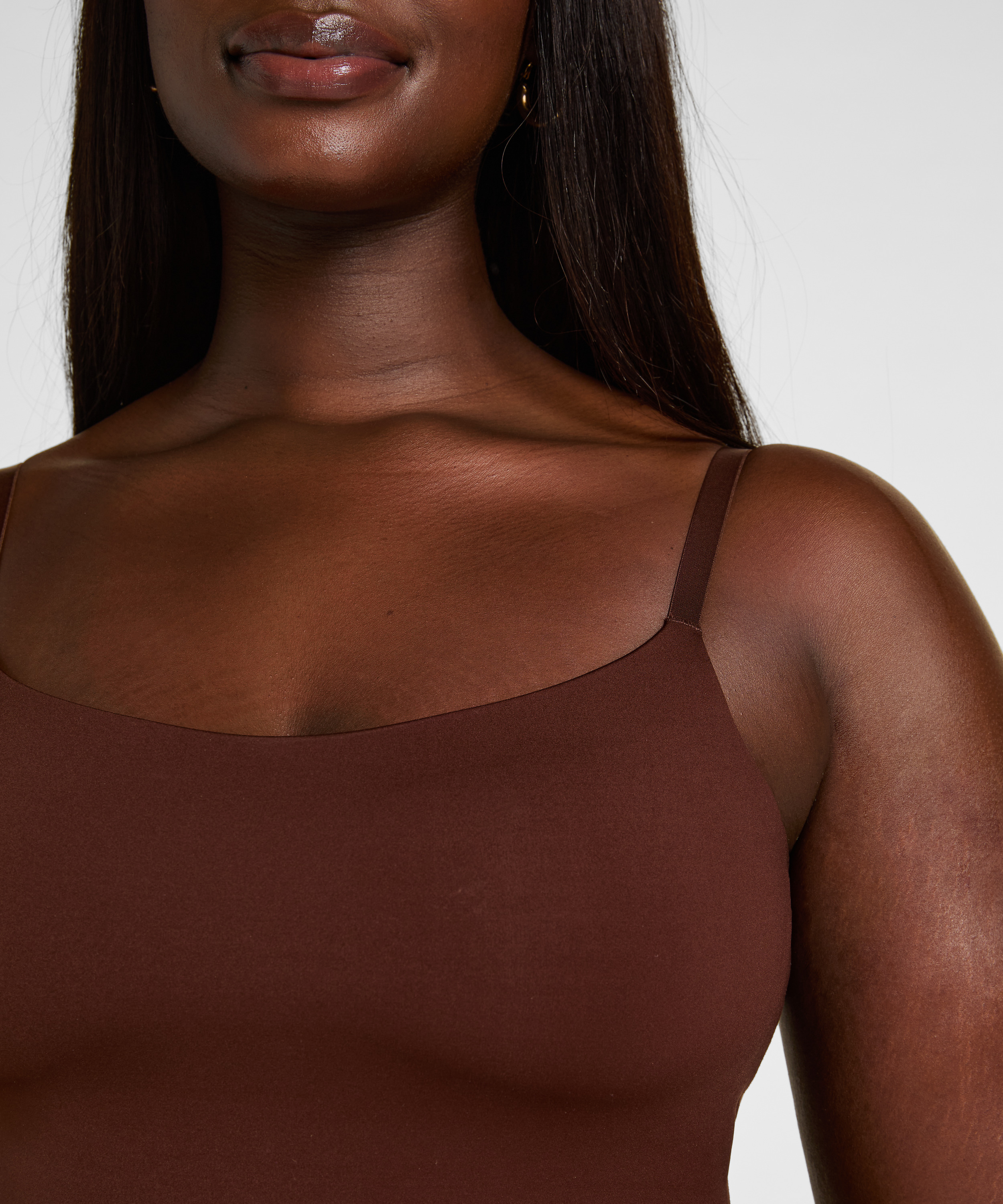 Super Comfort Top, Brown, main