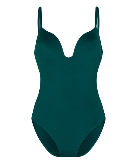 Neoprene Swimsuit, Green