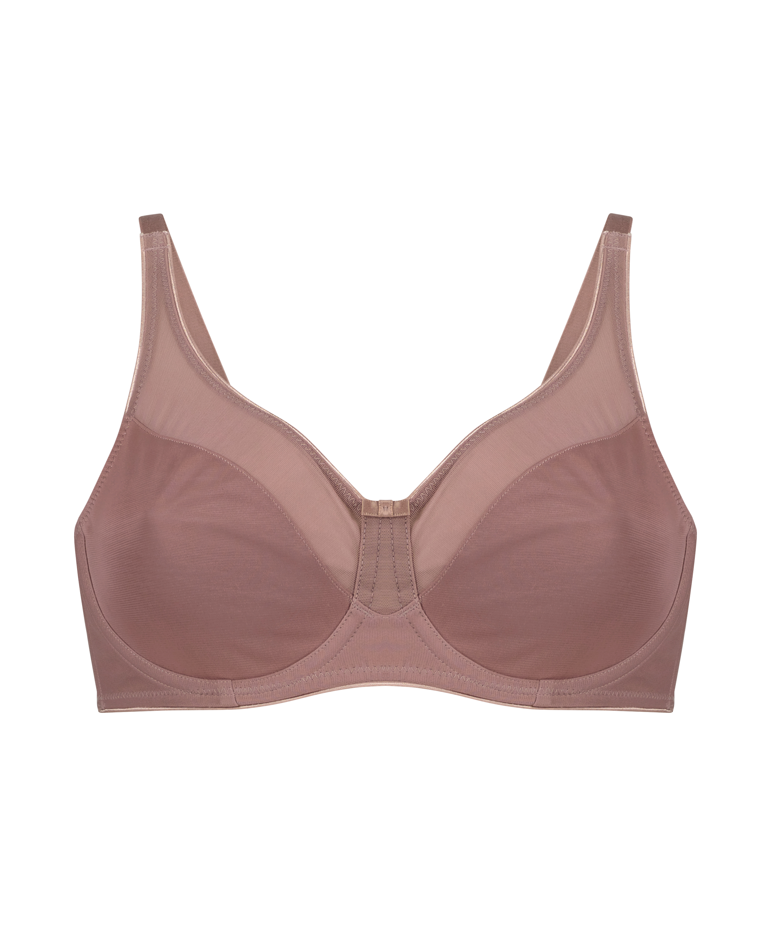 Nina Non-Padded Underwired Minimizer Bra, Purple, main