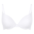 Cotton Padded Underwired Push-Up Bra, White