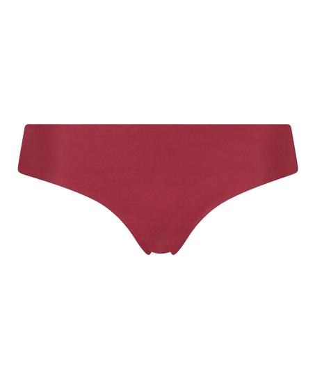 Invisible cotton thong, Red