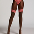 Stay Ups 15 Denier Lace, Pink