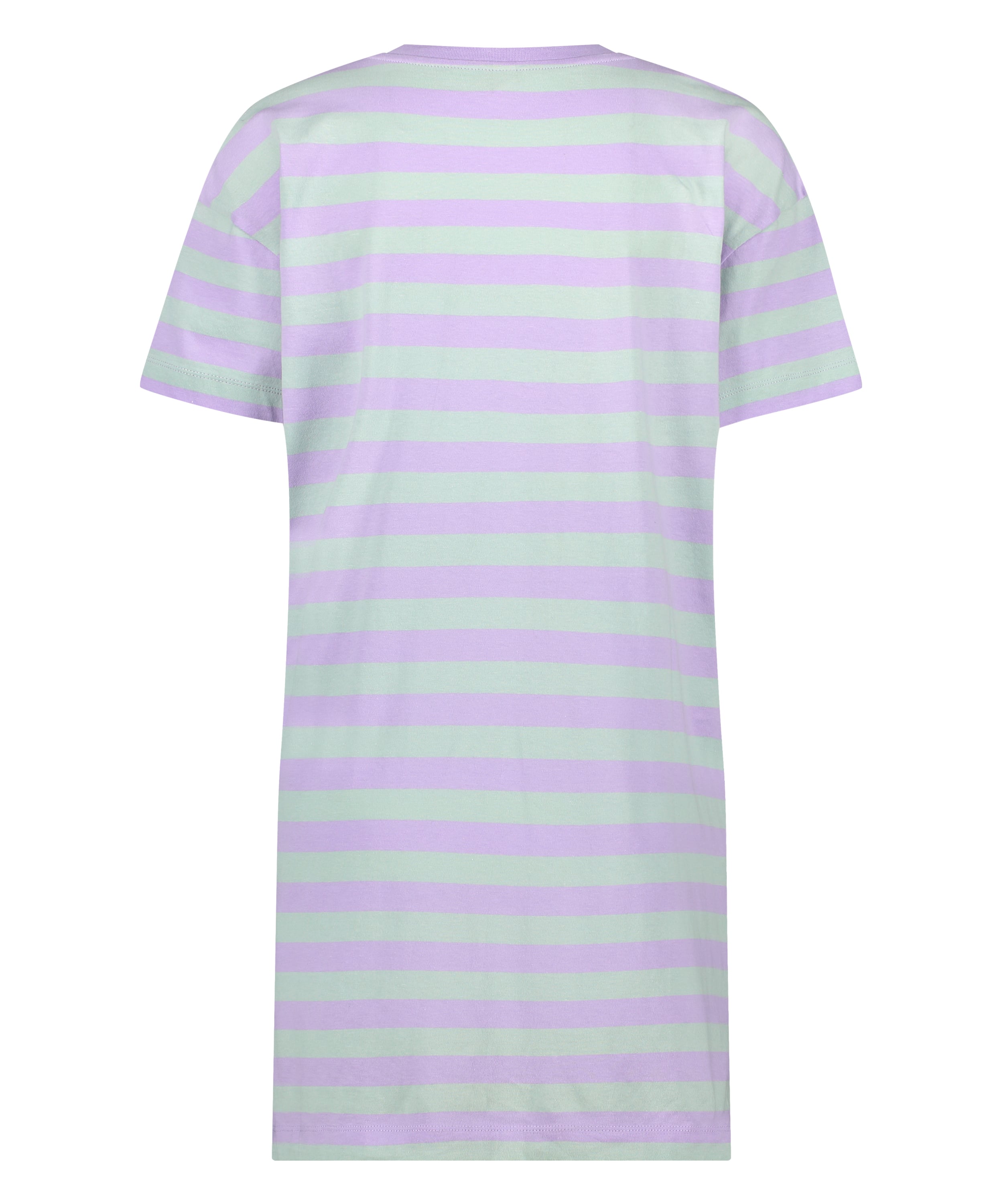 Round Neck Nightshirt, Green, main